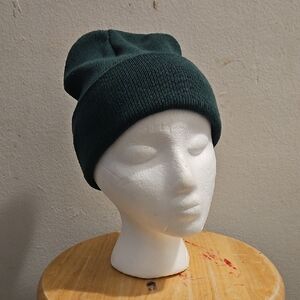 Forest Green Knit Beanie